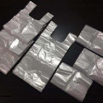 نایلون رکابی (دسته دار) شفاف سایز 30.40 بسته چهار کیلویی